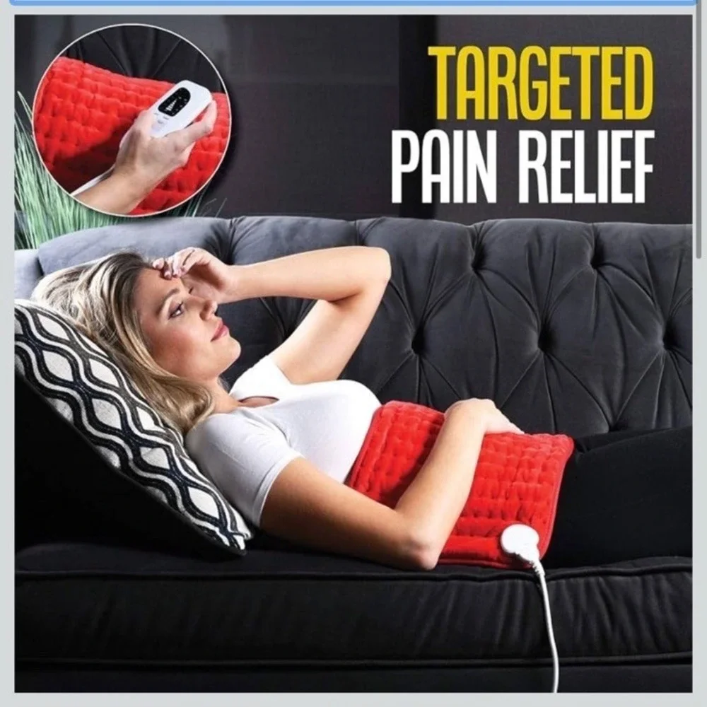 Heating pad‎ - Best for Back Pain and Cramps 2 Hour auto Off Measures 24